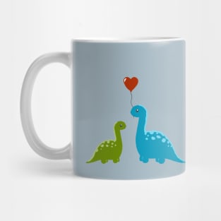 Dinos in Love Mug